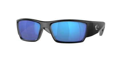 Costa Del Mar 6s9109 Corbina Pro Polarized 910901 Occhiali Da Sole Neri Per Uomo In Black
