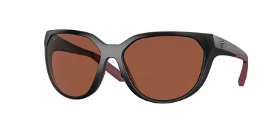 Costa Del Mar 6s9110 Mayfly Polarized 911003 Women's Sunglasses Black Size 58