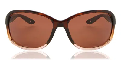 Costa Del Mar 6s9114 Seadrift Polarized 911406 Men's Sunglasses Brown Size 58