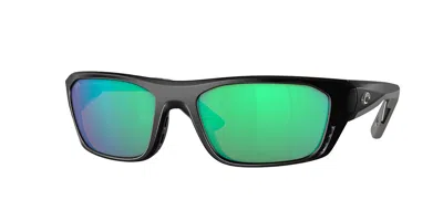 Costa Del Mar 6s9115 Bianchitip Pro Polarized 911502 Occhiali Da Sole Neri Per Uomo In Black