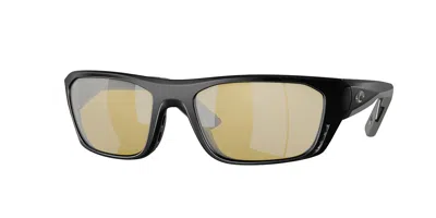 Costa Del Mar 6s9115 Bianchitip Pro Polarized 911505 Occhiali Da Sole Neri Per Uomo In Black