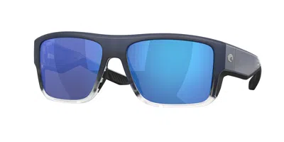Costa Del Mar 6s9116 Taxman Polarized 911611 Men's Sunglasses Blue Size 59