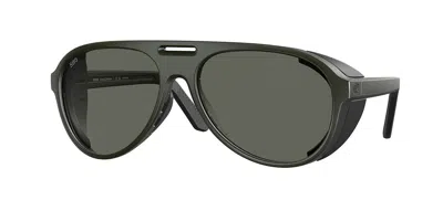 Costa Del Mar 6s9117 Grand Catalina Polarized 911710 Occhiali Da Sole Verdi Per Uomo In Black