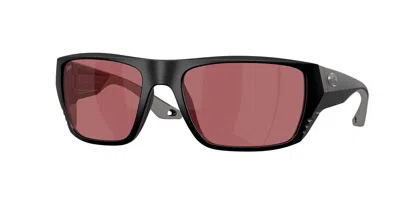 Costa Del Mar 6s9118 Finlet Polarized 911810 Men's Sunglasses Black Size 59