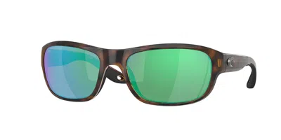 Costa Del Mar 6s9119 Clipperton Polarized 911908 Occhiali Da Sole Tartarugatishell Per Uomo In Brown