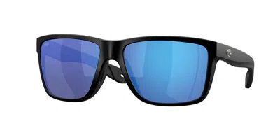 Costa Del Mar 6s9120 Broadbill Ii Polarized 912001 Occhiali Da Sole Neri Per Uomo In Black