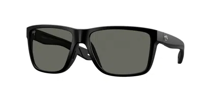 Costa Del Mar 6s9120 Broadbill Ii Polarized 912004 Occhiali Da Sole Neri Per Uomo In Black