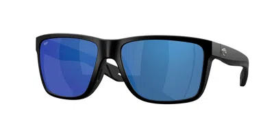 Costa Del Mar 6s9120 Broadbill Ii Polarized 912006 Occhiali Da Sole Neri Per Uomo In Blue