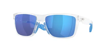 Costa Del Mar 6s9120 Broadbill Ii Polarized 912015 Men's Sunglasses White Size 58 In Transparent