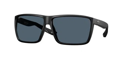 Costa Del Mar 6s9121 Rincon Ii Polarized 912106 Occhiali Da Sole Neri Per Uomo In Black