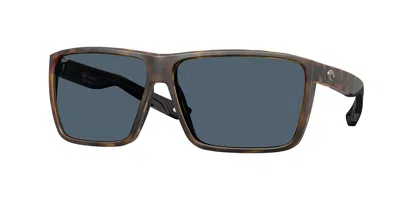 Costa Del Mar 6s9121 Rincon Ii Polarized 912111 Occhiali Da Sole Tartarugatishell Per Uomo In Multi