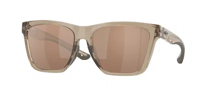 Costa Del Mar 6s9122 Panga Ii Polarized 912201 Occhiali Da Sole Marroni Per Donna In Brown