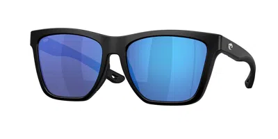 Costa Del Mar 6s9122 Panga Ii Polarized 912206 Occhiali Da Sole Neri Per Donna In Black