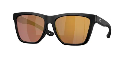 Costa Del Mar 6s9122 Panga Ii Polarized 912208 Occhiali Da Sole Neri Per Donna In Black