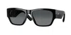 Costa Del Mar Suenos 57mm Polarized Rectangular Sunglasses In Black