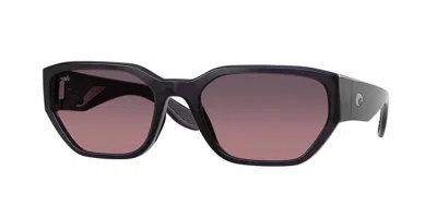 Costa Del Mar 6s9125 Clemente Polarized 912502 Occhiali Da Sole Purple Per Donna In Black