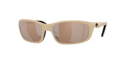 Costa Del Mar 6s9134 Brine Ii Polarized 913410 Men's Sunglasses Brown Size 59 In Neutral