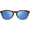 Costa Del Mar Aleta Blue Mirror Polarized Glass Ladies Sunglasses 6s9108 910801 54 In Blue