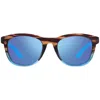 Costa Del Mar Aleta Blue Mirror Polarized Glass Ladies Sunglasses 6s9108 910801 54 In Brown