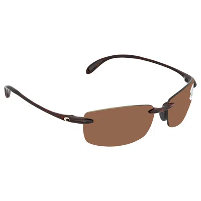 Costa Del Mar Ballast Copper Medium Fit Sunglasses In Copper / Tortoise