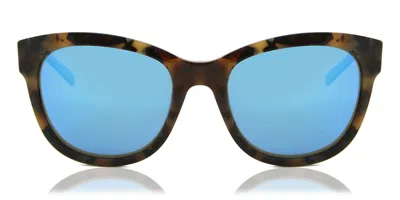 Costa Del Mar Bimini Polarized 200401 Women's Sunglasses Tortoiseshell Size 55 In Brown