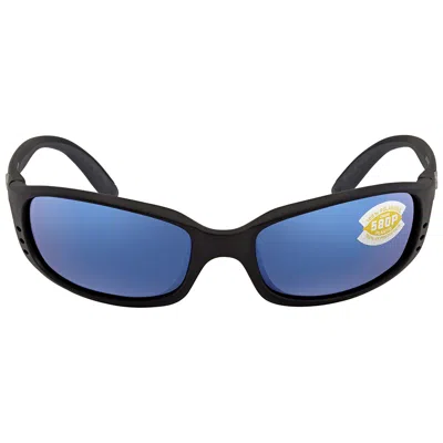 Costa Del Mar Brine Blue Mirror Polarized Polycarbonate Men's Sunglasses Br 11 Obmp 59 In ["blue"]
