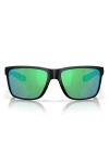 Costa Del Mar Broadbill Ii 58mm Polarized Rectangular Sunglasses