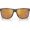 Costa Del Mar Broadbill Ii Xl 62mm Polarized Oversize Rectangular Sunglasses In Orange