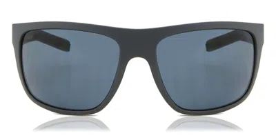 Costa Del Mar Broadbill Polarized 902107 Men's Sunglasses Grey Size 60 In Black