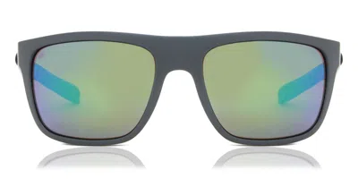 Costa Del Mar Broadbill Polarized 902136 Men's Sunglasses Grey Size 60 In Black