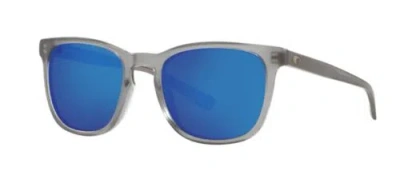 Pre-owned Costa Del Mar Costa Delmar, 06s2002/20020152, Sullivan 230 Matte Gray Crystal In Blue Mirror