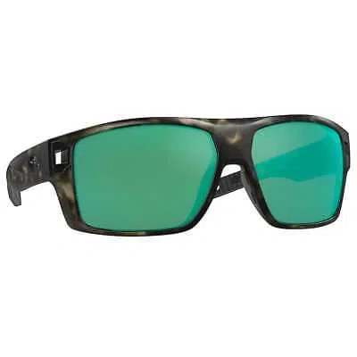 Pre-owned Costa Del Mar Costa Diego Wetlands Frame Sunglasses W/green Mirror 580g Lens 06s9034-90342962 In Wetlands Frame W/green Mirror 580g Lenses