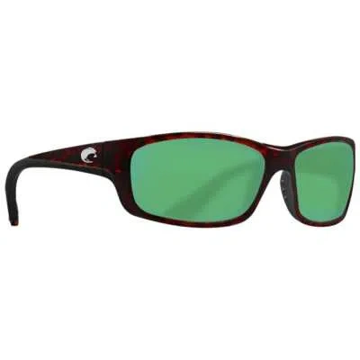 Pre-owned Costa Del Mar Costa Jose Tortoise Frame Sunglasses W/green Mirror 580g Lenses 06s9023-90231862 In Tortoise Frame W/green Mirror 580g Lenses