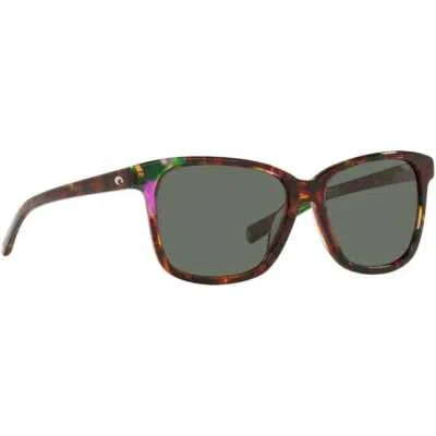 Pre-owned Costa Del Mar Costa May Shiny Abalone Frame Sunglasses W/gray 580g Lenses 06s2009-20090557 In Shiny Abalone Frame W/gray 580g Lenses