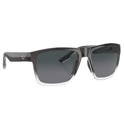Pre-owned Costa Del Mar Costa Paunch Xl Fog Gray Frame Sunglasses W/gray Gradient 580g 06s9050-90500859