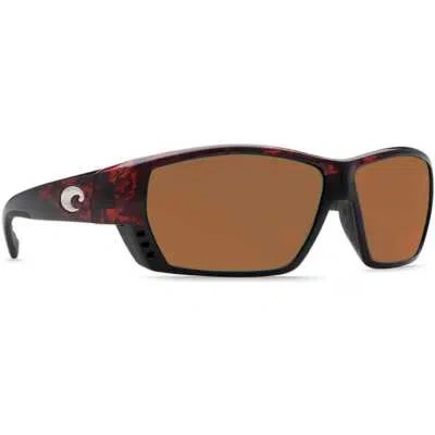 Pre-owned Costa Del Mar Costa Tuna Alley Tortoise Frame W/copper 580p C-mate 2.50 Lens 06s7008-00010662 In Tortoise Frame W/copper 580p Lenses C-mate 2.50