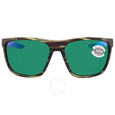 Costa Del Mar Ferg Green Mirror Polarized Glass Men's Sunglasses Frg 253 Ogmglp 59