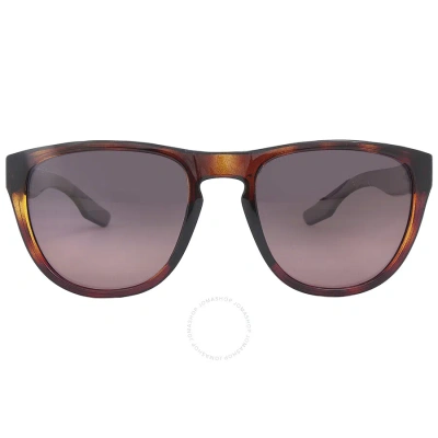 Costa Del Mar Irie Rose Gradient Polarized Glass Oval Unisex Sunglasses 6s9082 908209 55 In Rose / Tortoise
