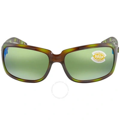 Costa Del Mar Isabela Green Mirror Polarized Polycarbonate Ladies Sunglasses Ib 128 Ogmp 64