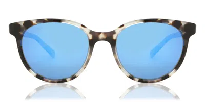 Costa Del Mar Isla Polarized 200807 Women's Sunglasses Tortoiseshell Size 54 In Blue