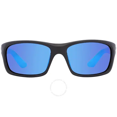 Costa Del Mar Jose Pro Blue Mirror Polarized Glass Men's Sunglasses 6s9106 910601 62