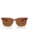 Costa Del Mar Kailano 53mm Polarized Square Sunglasses In Brown