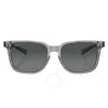 COSTA DEL MAR COSTA DEL MAR KAILANO GREY GRADIENT POLARIZED GLASS SQUARE MEN'S SUNGLASSES 6S2013 201302 53