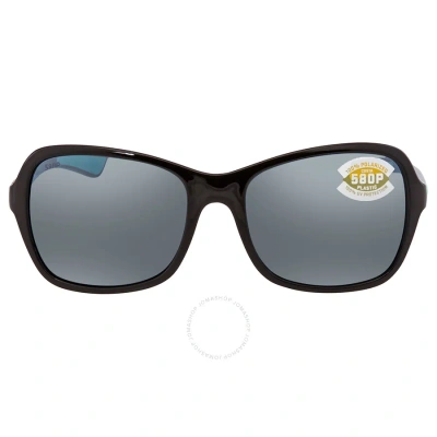 Costa Del Mar Kare Gray Silver Mirror Polarized Polycarbonate Unisex Sunglasses Kar 203 Osgp 54