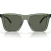 Costa Del Mar Keramas 54mm Polarized Square Sunglasses In Olive/gray 580g