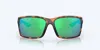 Costa Del Mar Kiwa Matte Retro Tortoise Sunglasses In Green Mirror In Multi