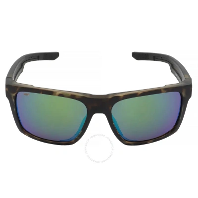 Costa Del Mar Lido Green Mirror Polarized Polycarbonate Men's Sunglasses 6s9104 910407 57