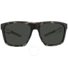 Costa Del Mar Lido Grey Polarized Glass Men's Sunglasses 6s9104 910413 57 In Grey