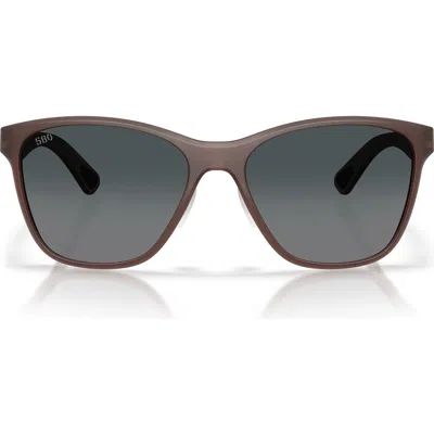 Costa Del Mar Luna Nueva 57mm Polarized Butterfly Sunglasses In Multi