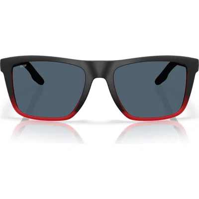 Costa Del Mar Mainsail 55mm Polarized Rectangular Sunglasses